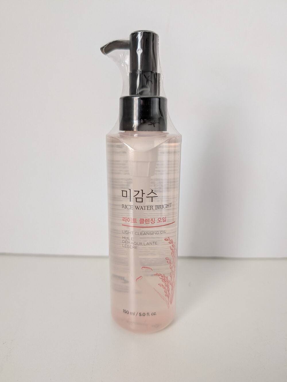 The Face Shop Rice Water Bright Light Cleansing Oil 5 fl oz 150ml New Sealed